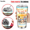 Personalized Couple Beach The Day We Met Steel Tumbler JL116 30O31 1