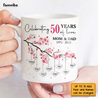 Personalized Couple Anniversary Mug JL121 85O47 thumb 1