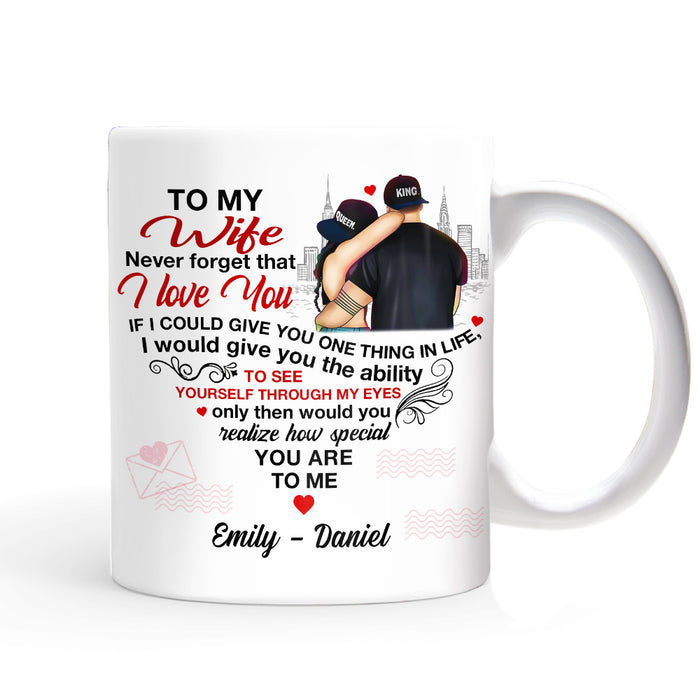 Personalized To My Wife Mug JL125 85O53 1