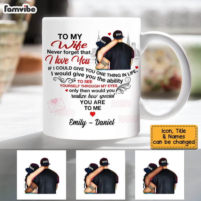 Personalized To My Wife Mug JL125 85O53 1
