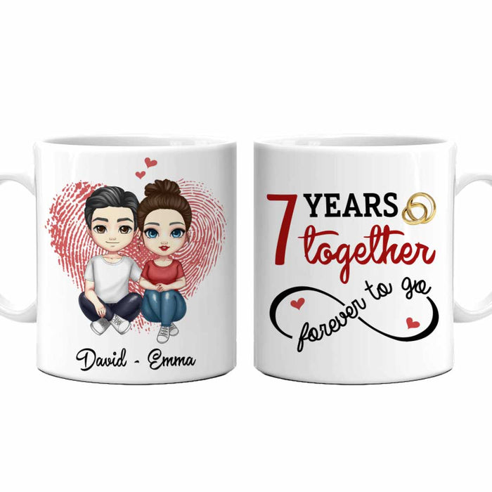 Personalized Anniversary Mug JL121 32O47 1