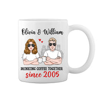 Personalized Couple Anniversary Mug JL123 85O28 thumb 1