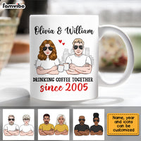 Personalized Couple Anniversary Mug JL123 85O28 thumb 1