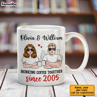Personalized Couple Anniversary Mug JL123 85O28 thumb 1