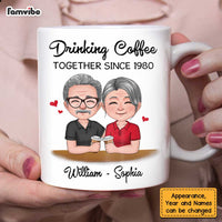 Personalized Couple Anniversary Mug JL154 85O47 thumb 1