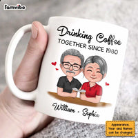 Personalized Couple Anniversary Mug JL154 85O47 thumb 1