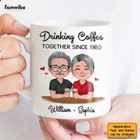 Personalized Couple Anniversary Mug JL154 85O47 thumb 1