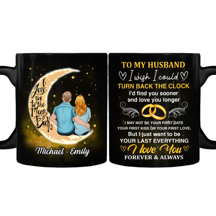 Personalized Husband Love Moon Mug JL124 32O53 1