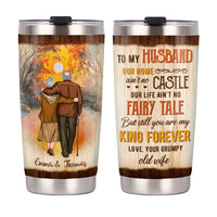Personalized To My Husband Steel Tumbler JL117 30O31 thumb 1