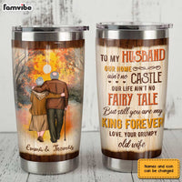 Personalized To My Husband Steel Tumbler JL117 30O31 thumb 1