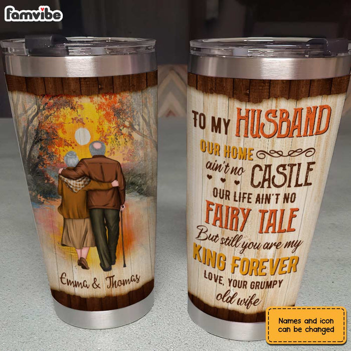 Personalized To My Husband Steel Tumbler JL117 30O31 1