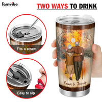 Personalized To My Husband Steel Tumbler JL117 30O31 thumb 1