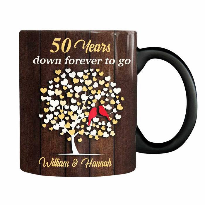 Personalized Anniversary Love Birds Mug JL122 32O34 1