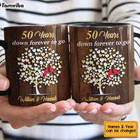 Personalized Anniversary Love Birds Mug JL122 32O34 thumb 1
