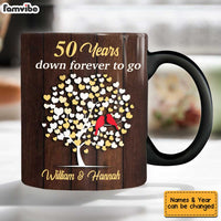 Personalized Anniversary Love Birds Mug JL122 32O34 thumb 1
