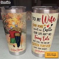 Personalized To My Wife Steel Tumbler JL119 30O31 thumb 1
