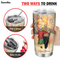 Personalized To My Wife Steel Tumbler JL119 30O31 thumb 1