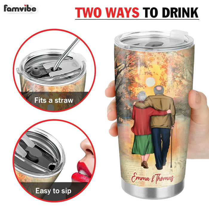 Personalized To My Wife Steel Tumbler JL119 30O31 1