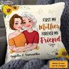 Personalized First My Mother Forever My Friend Pillow 24017 1
