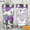 Personalized To My Wife Steel Tumbler JL118 30O31 1