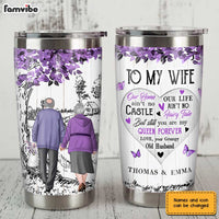 Personalized To My Wife Steel Tumbler JL118 30O31 thumb 1