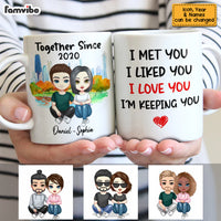 Personalized Couple Cute Mug JL143 30O53 thumb 1