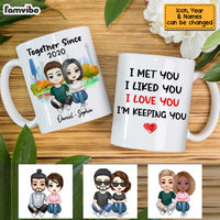 Personalized Couple Cute Mug JL143 30O53 thumb 1