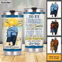 Personalized To My Husband Sea Steel Tumbler JL124 30O31 thumb 1