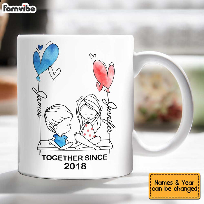Personalized Couple Anniversary Mug JL132 85O34 1