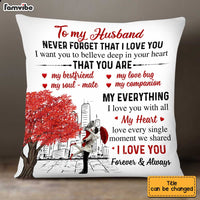 Personalized To My Husband Pillow JL133 85O34 thumb 1