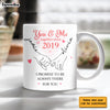 Personalized Couple You And Me Together Since Mug JL143 32O28 1