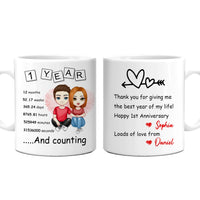 Personalized 1st Anniversary Mug JL141 32O53 thumb 1