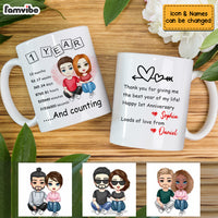 Personalized 1st Anniversary Mug JL141 32O53 thumb 1