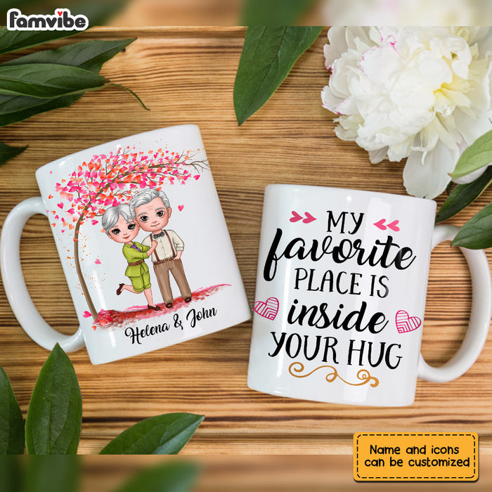 Personalized Old Couple Love Tree Mug JL133 30O28 1