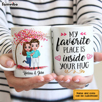 Personalized Old Couple Love Tree Mug JL133 30O28 thumb 1