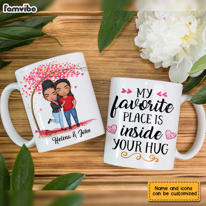Personalized Old Couple Love Tree Mug JL133 30O28 1