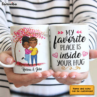 Personalized Old Couple Love Tree Mug JL133 30O28 thumb 1