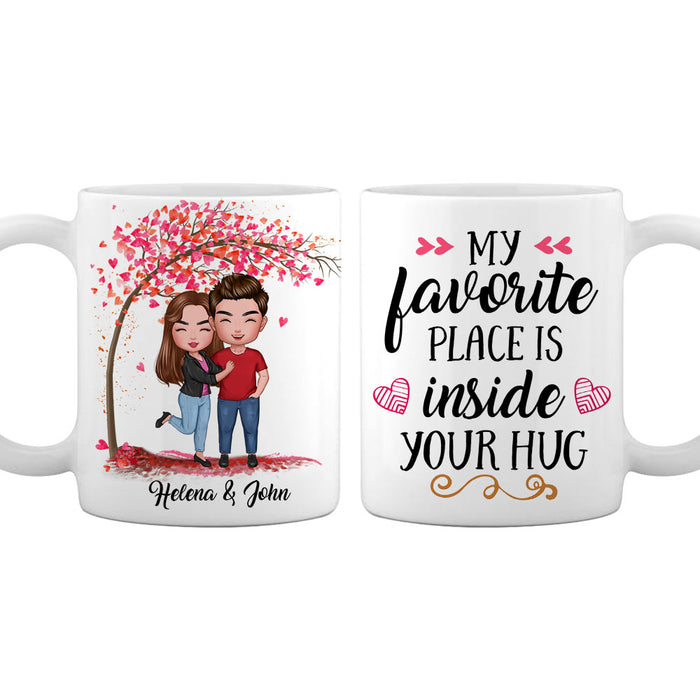 Personalized Old Couple Love Tree Mug JL133 30O28 1