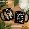 Personalized Couple And Dog Mug JL144 30O28 1
