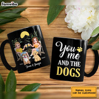 Personalized Couple And Dog Mug JL144 30O28 thumb 1
