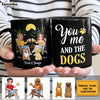 Personalized Couple And Dog Mug JL144 30O28 1