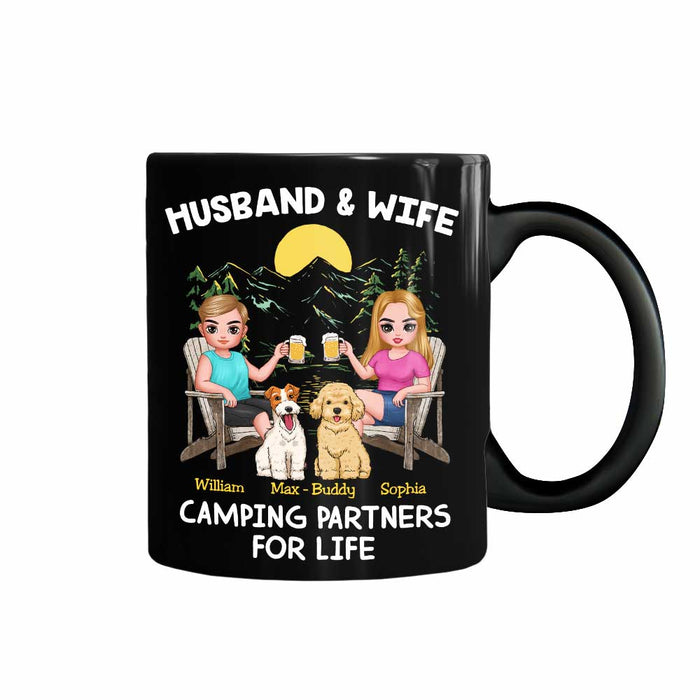 Personalized Couple Camping Partner Mug JL134 30O47 1