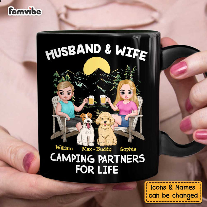 Personalized Couple Camping Partner Mug JL134 30O47 1