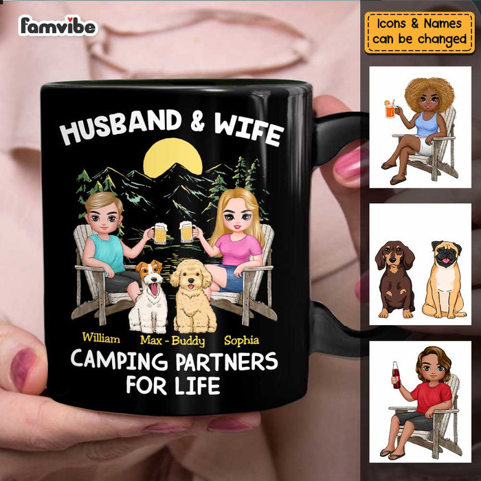 Personalized Couple Camping Partner Mug JL134 30O47 1