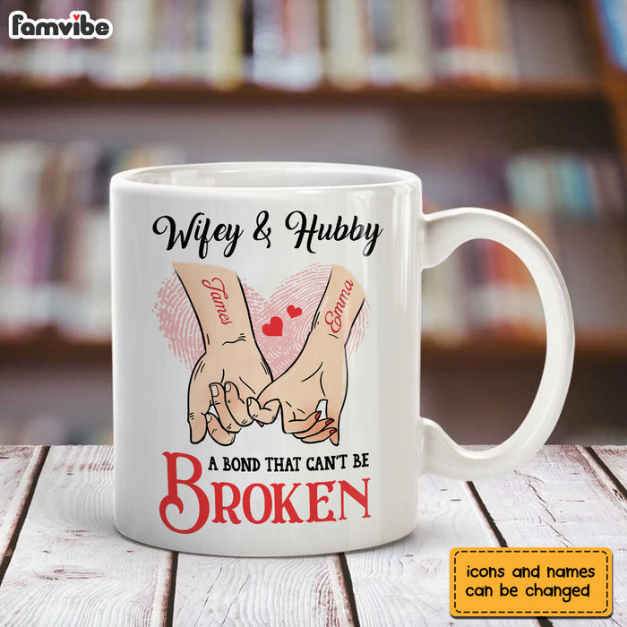 Personalized Couple Pinky Promise Mug JL142 32O28 1
