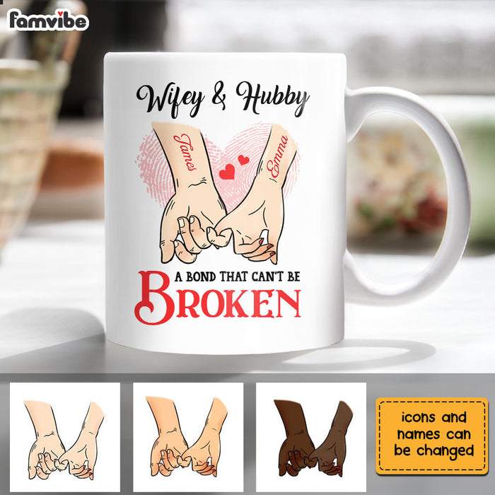 Personalized Couple Pinky Promise Mug JL142 32O28 1