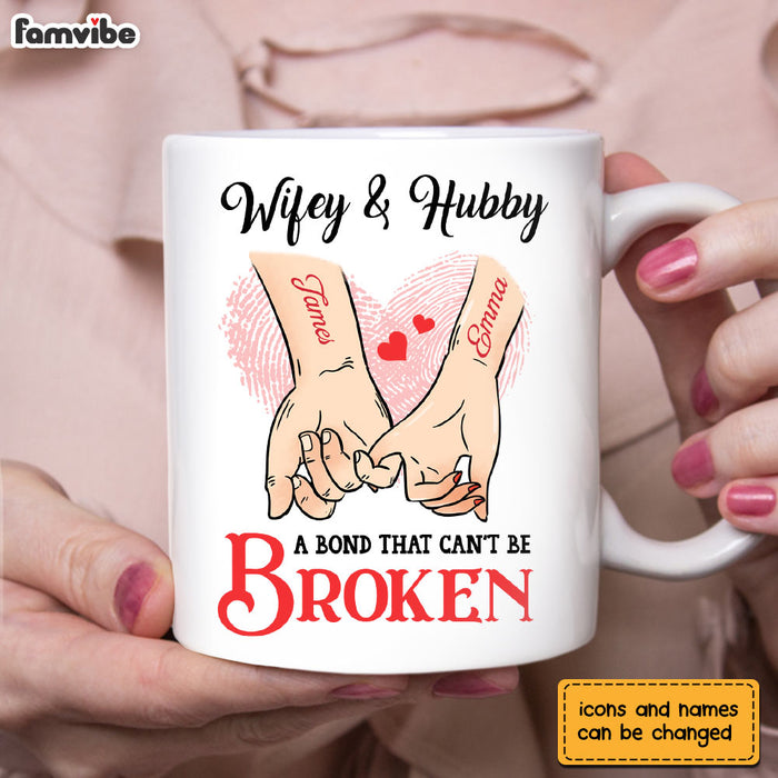 Personalized Couple Pinky Promise Mug JL142 32O28 1