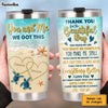 Personalized Couple Sea Turtle Steel Tumbler JL137 30O31 1