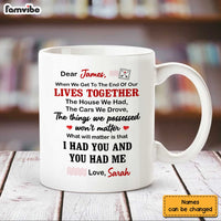 Personalized Husband I Love You To Pieces Mug JL154 32O53 thumb 1
