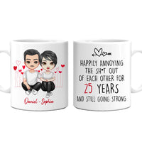 Personalized Anniversary Mug JL152 30O53 thumb 1